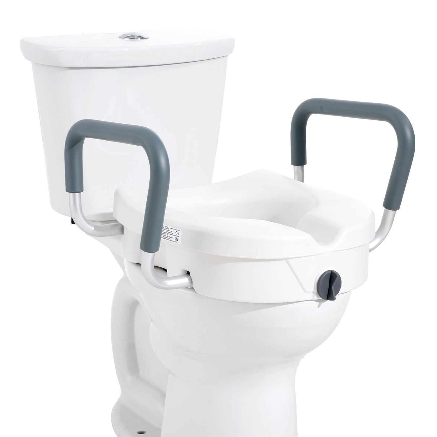 Raised Toilet Seat 5" Height - 350 lbs Capacity